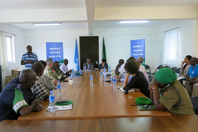 Handover of the printed version of the Somalia Country-Specific ...