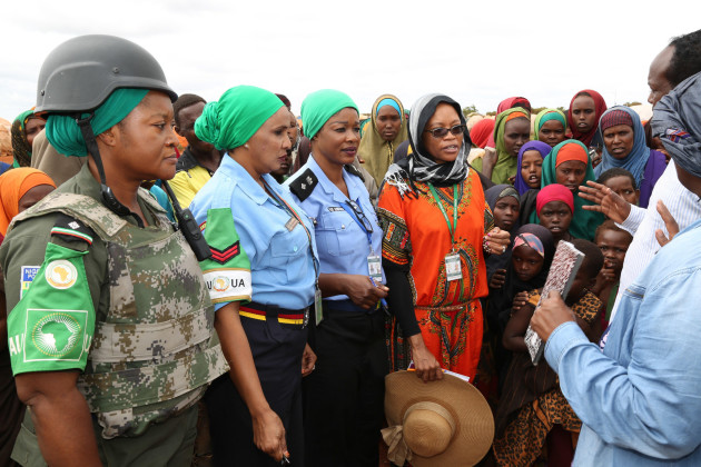 Amisom And Somali Police Hold Awareness Campaign Against Sexual And Gender Based Violence In