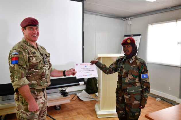 Amisom And Somali Security Forces Female Officers Receive Specialized Training Amisom