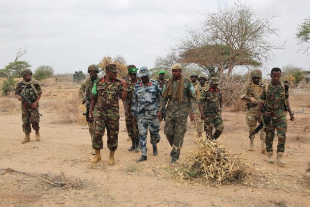 KDF Helps Establish New Camp For SNA At Dhobley - AMISOM